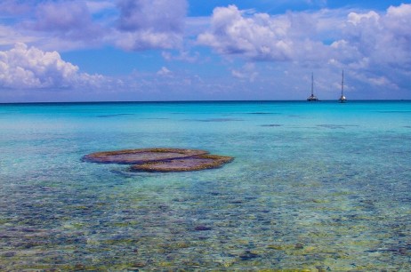Rangiroa Atoll in French Polynesia